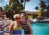 Erica And Delie By The Pool